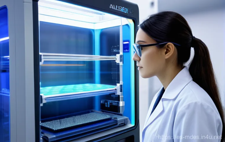 기계설계 최신 기술 트렌드 - **Prompt: Collaborative Robotics in a Modern Lab**
A photorealistic image of a bright, contempor... 기계설계 최신 기술 트렌드 - **Prompt: Collaborative Robotics in a Modern Lab**
A photorealistic image of a bright, contempor...