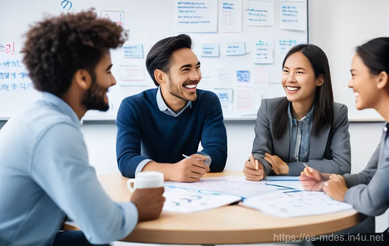 기계설계 해외 취업 전략 - A confident male mechanical engineer, professionally dressed in a crisp shirt and trousers, is seate...