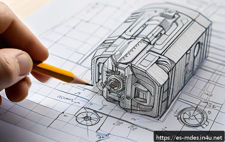 기계설계 스케치 실력 향상법 관련 이미지 1